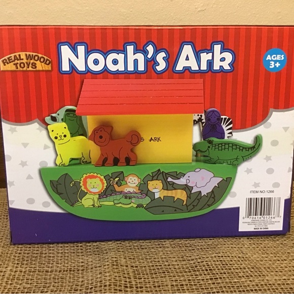 Real Wood Toys Noah’s Ark.  NWT - Picture 2 of 12
